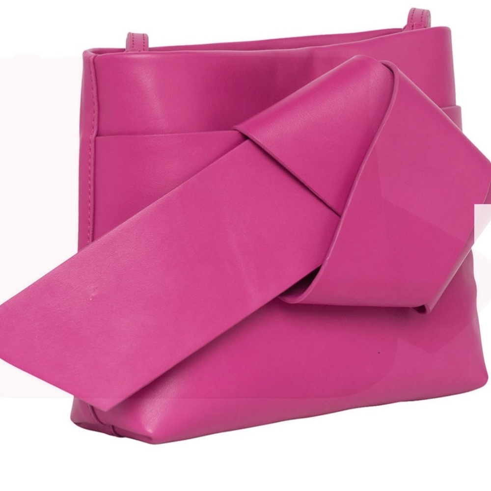 Pink crossbody bag